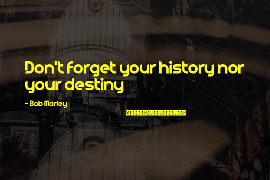 Mindful Compassion Quotes By Bob Marley: Don't forget your history nor your destiny Mindful Compassion Quotes By Bob Marley: Don't forget your history nor your destiny