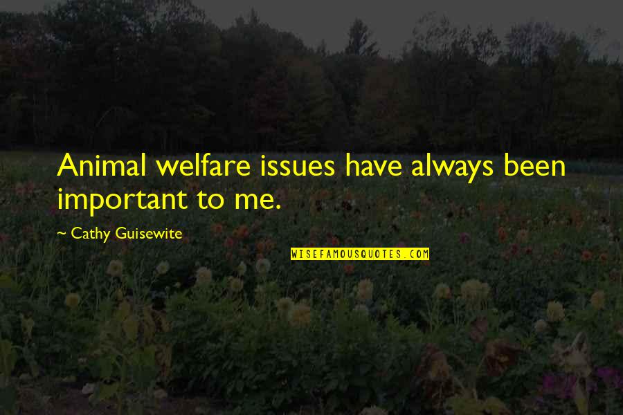Mindfulness Jon Kabat Zinn Quotes By Cathy Guisewite: Animal welfare issues have always been important to Mindfulness Jon Kabat Zinn Quotes By Cathy Guisewite: Animal welfare issues have always been important to