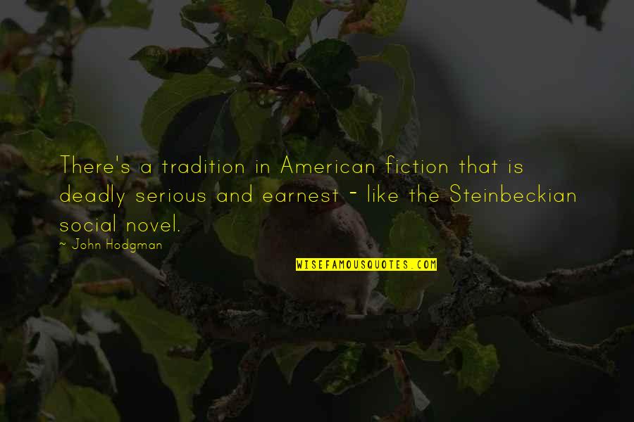Mindjet Free Quotes By John Hodgman: There's a tradition in American fiction that is