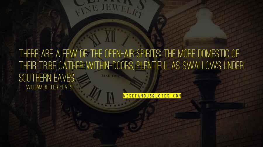 Miniversity Quotes By William Butler Yeats: There are a few of the open-air spirits;