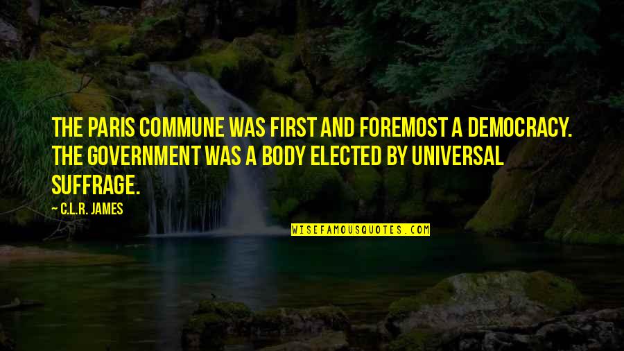 Minnow Swim Quotes By C.L.R. James: The Paris Commune was first and foremost a Minnow Swim Quotes By C.L.R. James: The Paris Commune was first and foremost a
