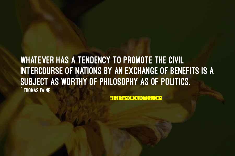 Minoli Muhandiramge Quotes By Thomas Paine: Whatever has a tendency to promote the civil
