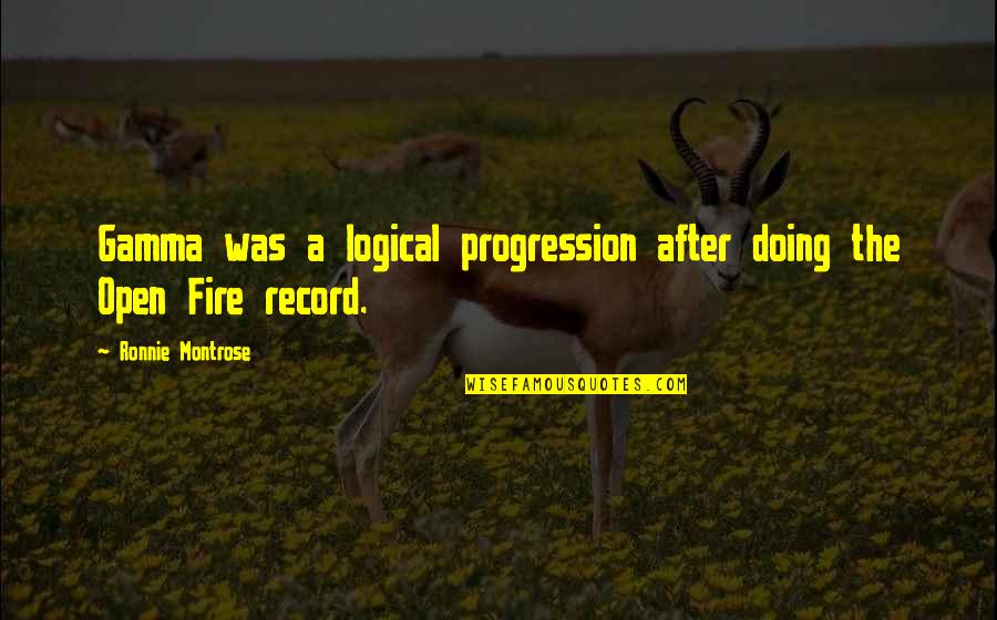 Mirror Decal Quotes By Ronnie Montrose: Gamma was a logical progression after doing the Mirror Decal Quotes By Ronnie Montrose: Gamma was a logical progression after doing the