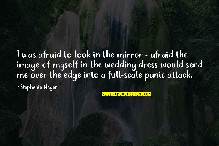 Mirror Image Quotes By Stephenie Meyer: I was afraid to look in the mirror