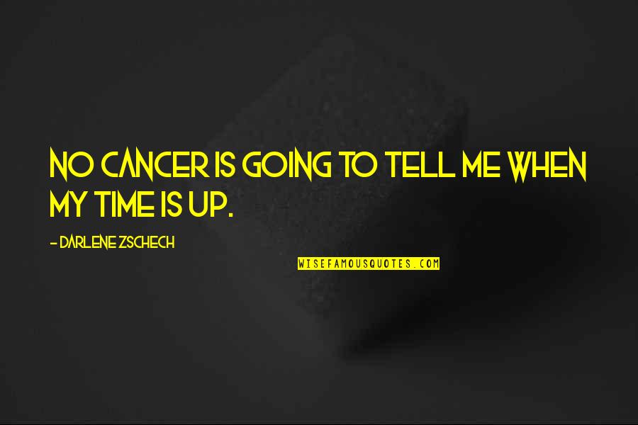 Mirror Shots Quotes By Darlene Zschech: No cancer is going to tell me when