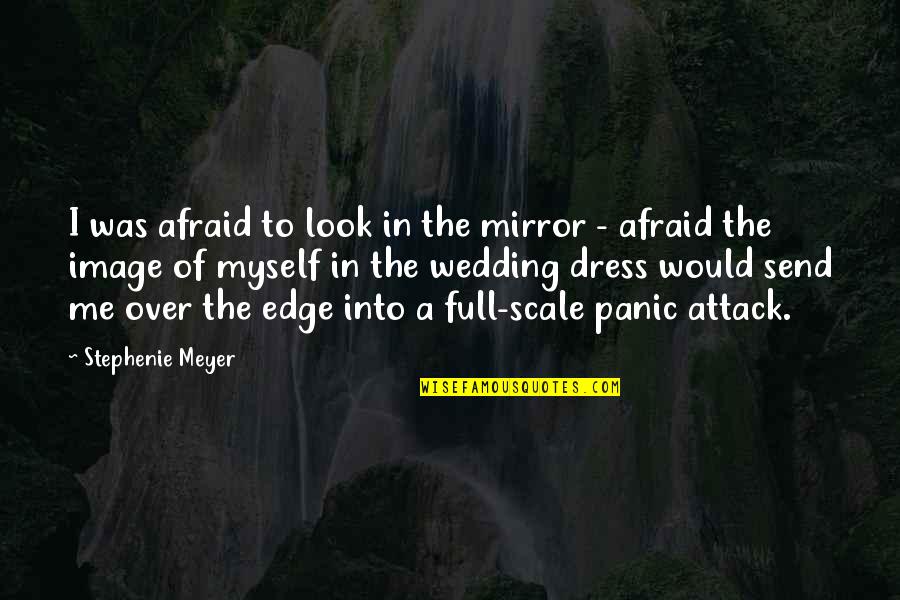 Mirror's Edge Quotes By Stephenie Meyer: I was afraid to look in the mirror