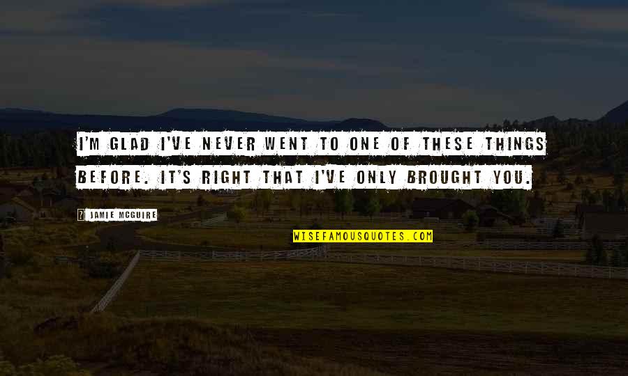 Misirlou Chords Quotes By Jamie McGuire: I'm glad I've never went to one of Misirlou Chords Quotes By Jamie McGuire: I'm glad I've never went to one of