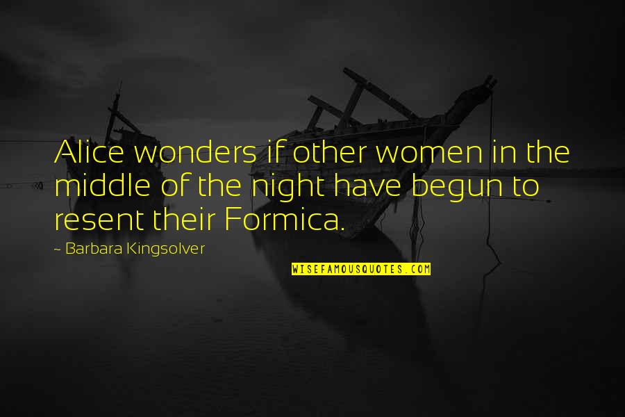 Missing Younger Brother Quotes By Barbara Kingsolver: Alice wonders if other women in the middle Missing Younger Brother Quotes By Barbara Kingsolver: Alice wonders if other women in the middle