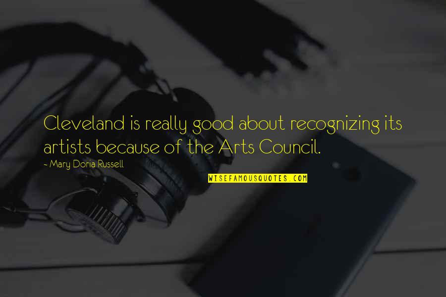 Miter Quotes By Mary Doria Russell: Cleveland is really good about recognizing its artists Miter Quotes By Mary Doria Russell: Cleveland is really good about recognizing its artists
