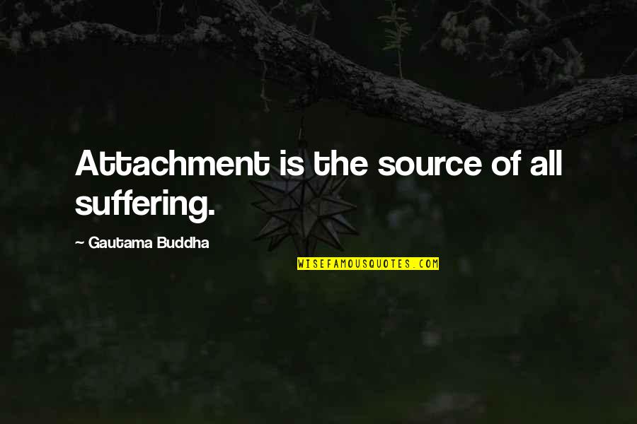 Mixbit Logo Quotes By Gautama Buddha: Attachment is the source of all suffering. Mixbit Logo Quotes By Gautama Buddha: Attachment is the source of all suffering.