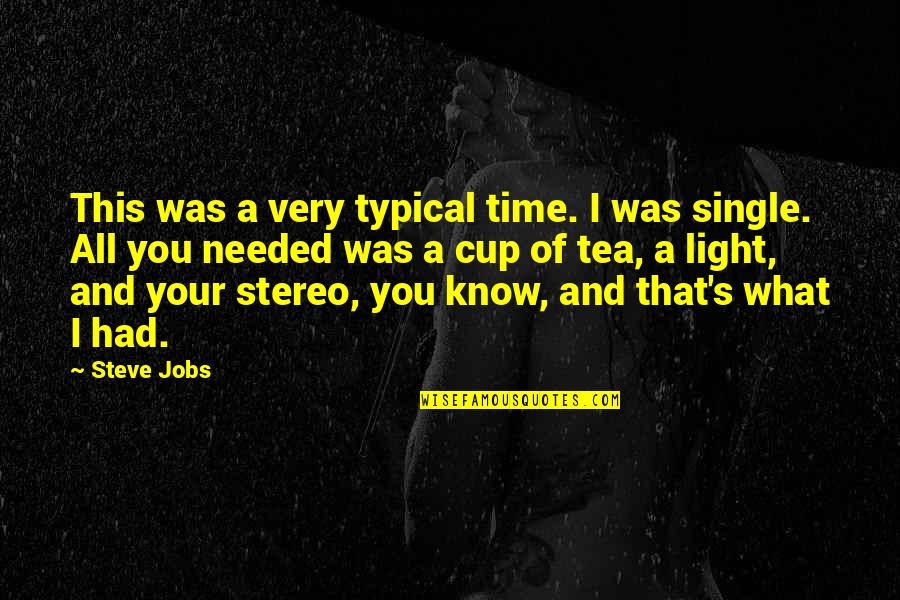 Mkushi Seeds Quotes By Steve Jobs: This was a very typical time. I was Mkushi Seeds Quotes By Steve Jobs: This was a very typical time. I was
