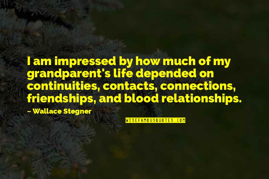 Mla Format Article Quote Quotes By Wallace Stegner: I am impressed by how much of my Mla Format Article Quote Quotes By Wallace Stegner: I am impressed by how much of my