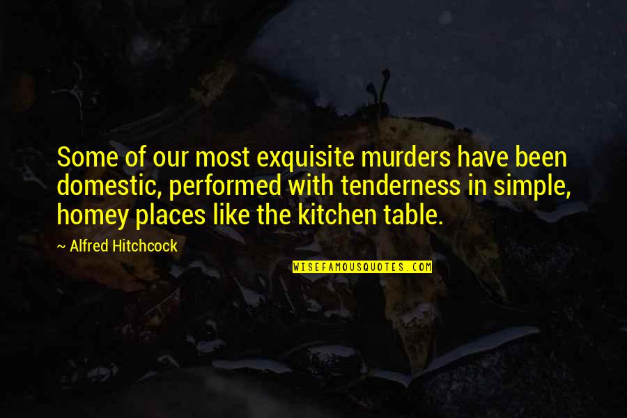Mladomir Purisa Quotes By Alfred Hitchcock: Some of our most exquisite murders have been Mladomir Purisa Quotes By Alfred Hitchcock: Some of our most exquisite murders have been