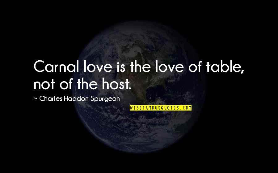 Mlph Stock Quotes By Charles Haddon Spurgeon: Carnal love is the love of table, not Mlph Stock Quotes By Charles Haddon Spurgeon: Carnal love is the love of table, not