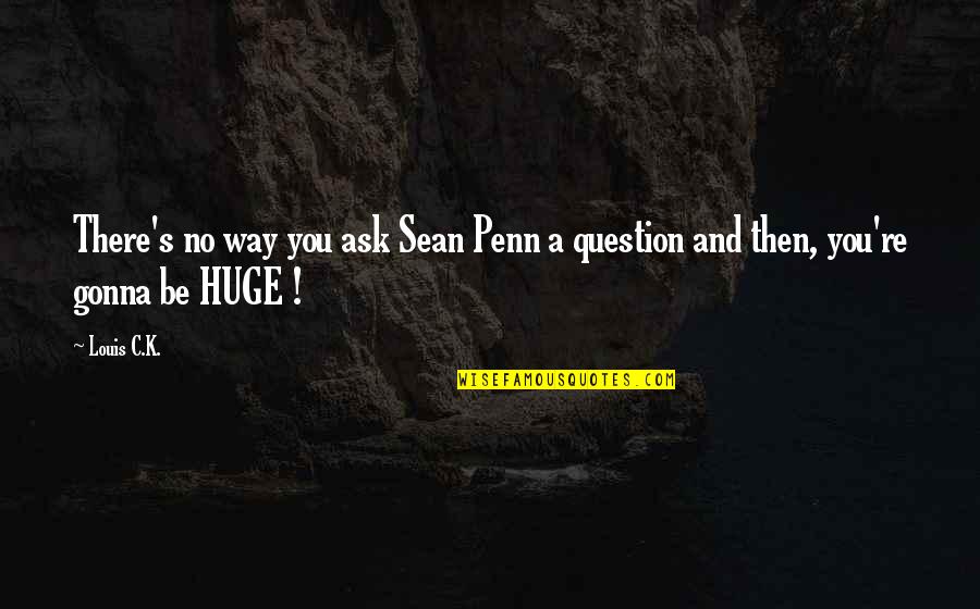 Mmi Stock Quotes By Louis C.K.: There's no way you ask Sean Penn a