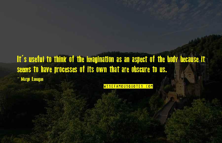 Mobb Quotes By Margo Lanagan: It's useful to think of the imagination as Mobb Quotes By Margo Lanagan: It's useful to think of the imagination as