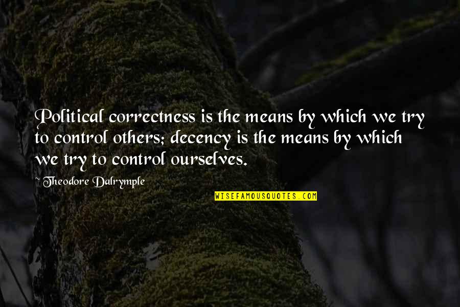 Mockford Contractors Quotes By Theodore Dalrymple: Political correctness is the means by which we