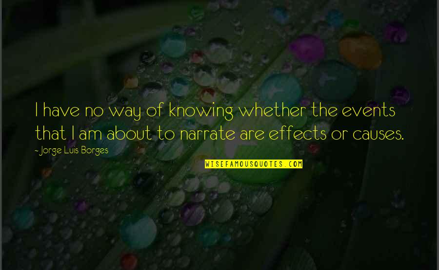Modernised Old Quotes By Jorge Luis Borges: I have no way of knowing whether the