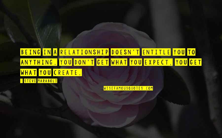 Modesty Lds Quotes By Steve Maraboli: Being in a relationship doesn't entitle you to