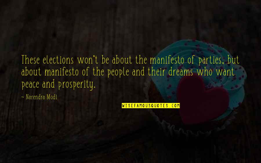Modi Quotes By Narendra Modi: These elections won't be about the manifesto of Modi Quotes By Narendra Modi: These elections won't be about the manifesto of