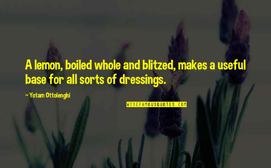 Money Corrupting Quotes By Yotam Ottolenghi: A lemon, boiled whole and blitzed, makes a Money Corrupting Quotes By Yotam Ottolenghi: A lemon, boiled whole and blitzed, makes a