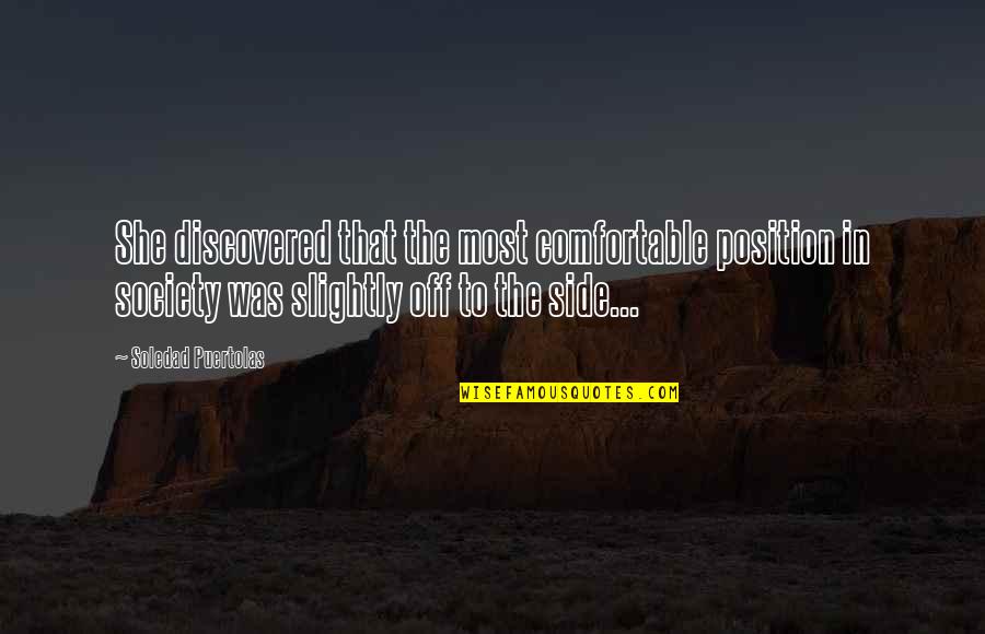 Mongodb Regex Quotes By Soledad Puertolas: She discovered that the most comfortable position in