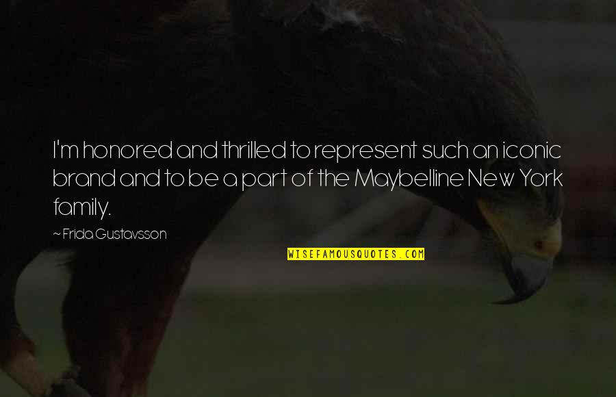 Monolingual Quotes By Frida Gustavsson: I'm honored and thrilled to represent such an Monolingual Quotes By Frida Gustavsson: I'm honored and thrilled to represent such an