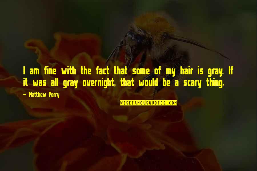 Moodily Clothes Quotes By Matthew Perry: I am fine with the fact that some Moodily Clothes Quotes By Matthew Perry: I am fine with the fact that some