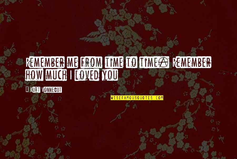 Morale Boosting War Quotes By Kurt Vonnegut: Remember me from time to time. Remember how Morale Boosting War Quotes By Kurt Vonnegut: Remember me from time to time. Remember how