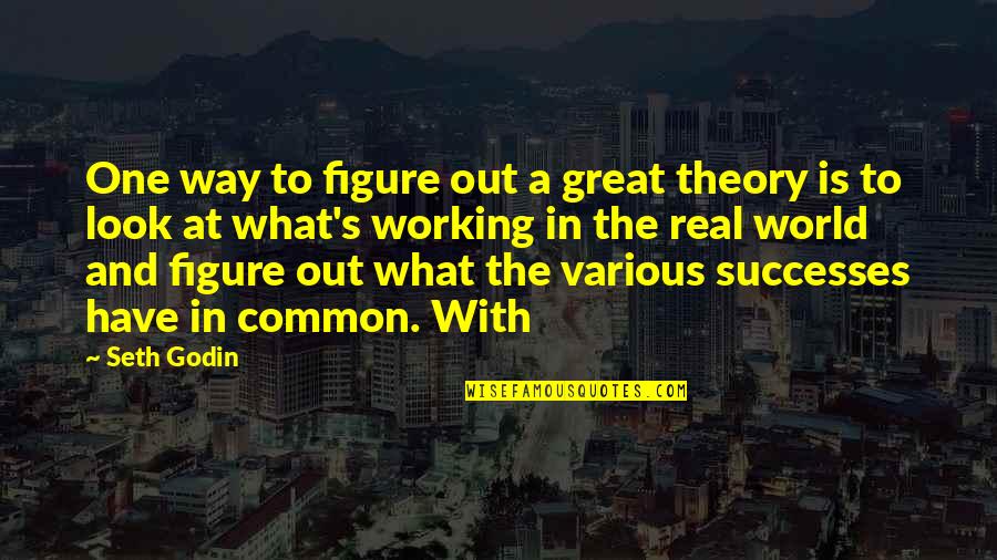 Morduchowitz Quotes By Seth Godin: One way to figure out a great theory