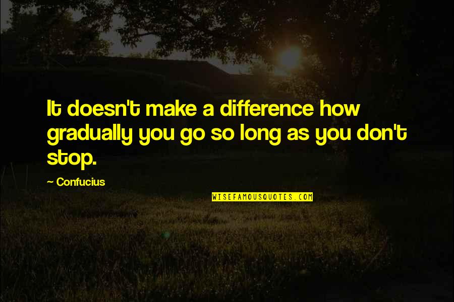 More Than Friends Picture Quotes By Confucius: It doesn't make a difference how gradually you