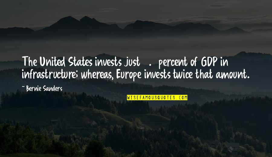 Morgan Freeman Television Quotes By Bernie Sanders: The United States invests just 2.4 percent of Morgan Freeman Television Quotes By Bernie Sanders: The United States invests just 2.4 percent of