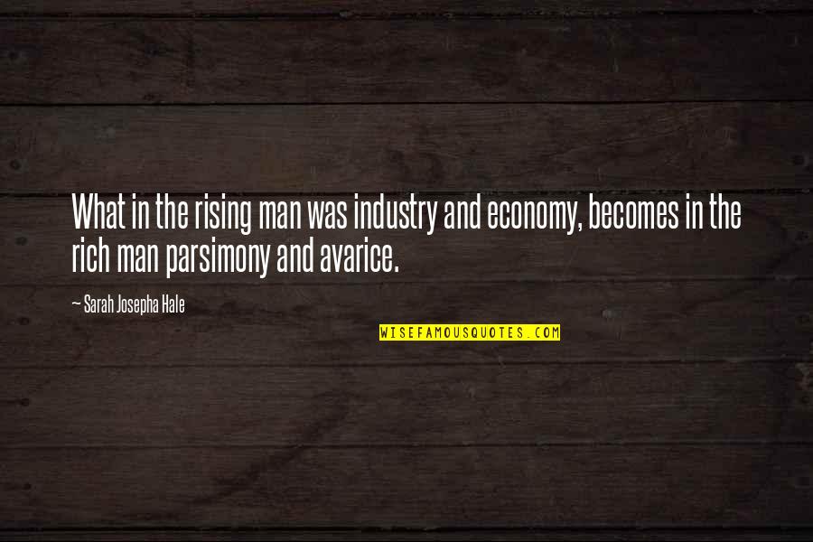 Moskalyov Dsb Lk Quotes By Sarah Josepha Hale: What in the rising man was industry and