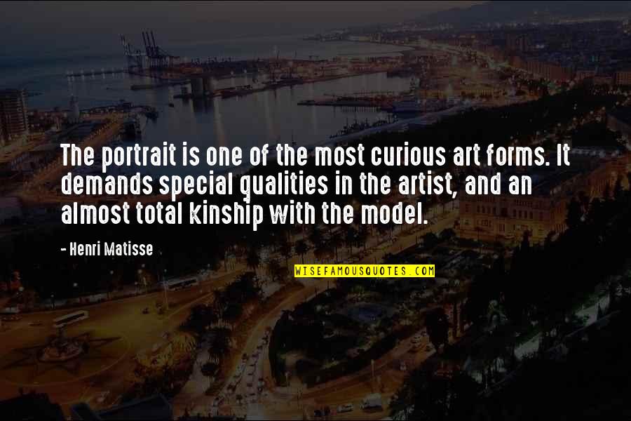 Most Special Quotes By Henri Matisse: The portrait is one of the most curious Most Special Quotes By Henri Matisse: The portrait is one of the most curious