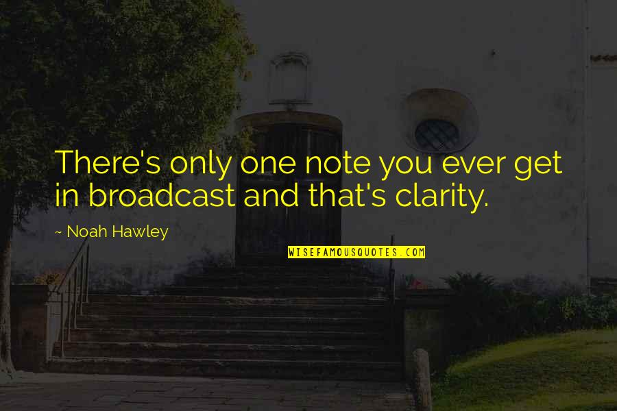 Moto Race Quotes By Noah Hawley: There's only one note you ever get in