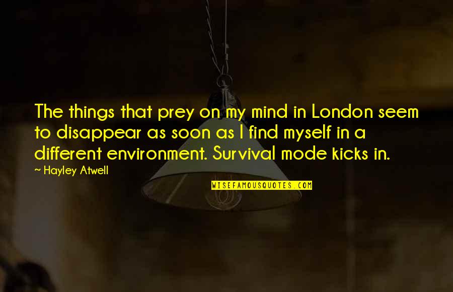Moulinette Quotes By Hayley Atwell: The things that prey on my mind in Moulinette Quotes By Hayley Atwell: The things that prey on my mind in
