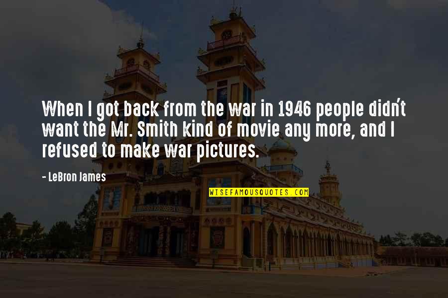 Mourad Alandar Quotes By LeBron James: When I got back from the war in Mourad Alandar Quotes By LeBron James: When I got back from the war in