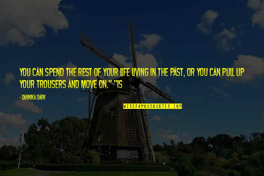 Move On From The Past Quotes By Dannika Dark: You can spend the rest of your life