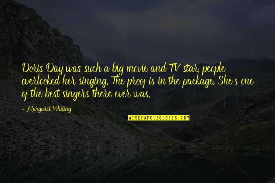 Movie And Tv Quotes By Margaret Whiting: Doris Day was such a big movie and Movie And Tv Quotes By Margaret Whiting: Doris Day was such a big movie and