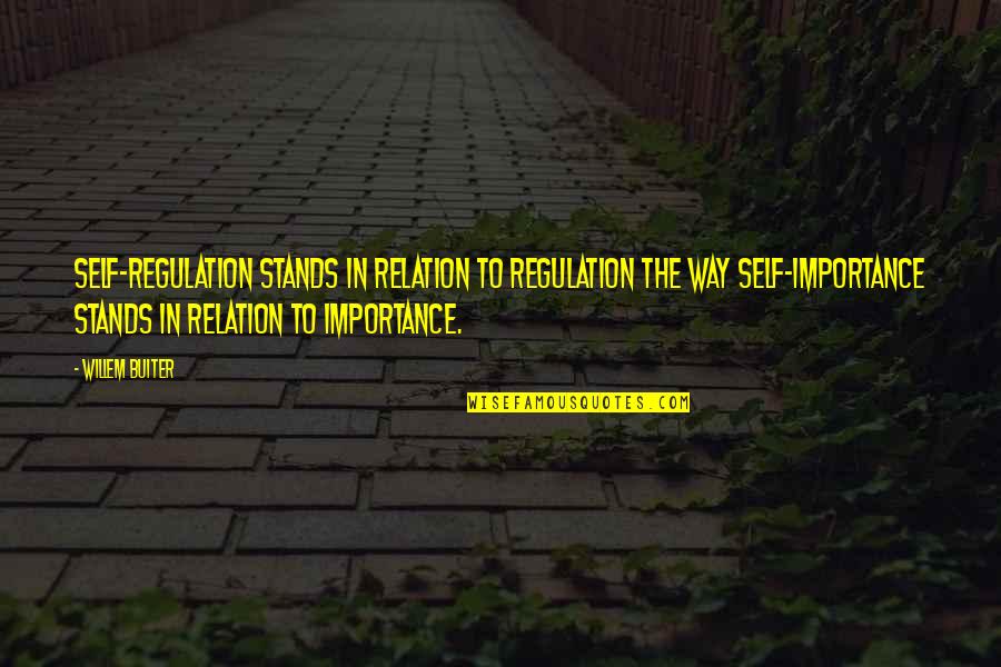 Movie Good Year Quotes By Willem Buiter: Self-regulation stands in relation to regulation the way Movie Good Year Quotes By Willem Buiter: Self-regulation stands in relation to regulation the way