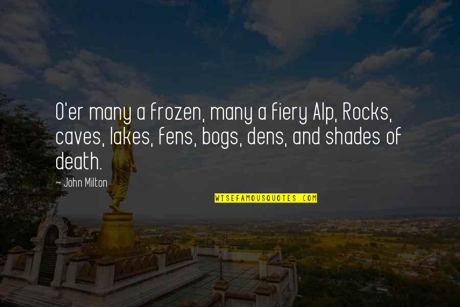 Mozilla Stock Quotes By John Milton: O'er many a frozen, many a fiery Alp,