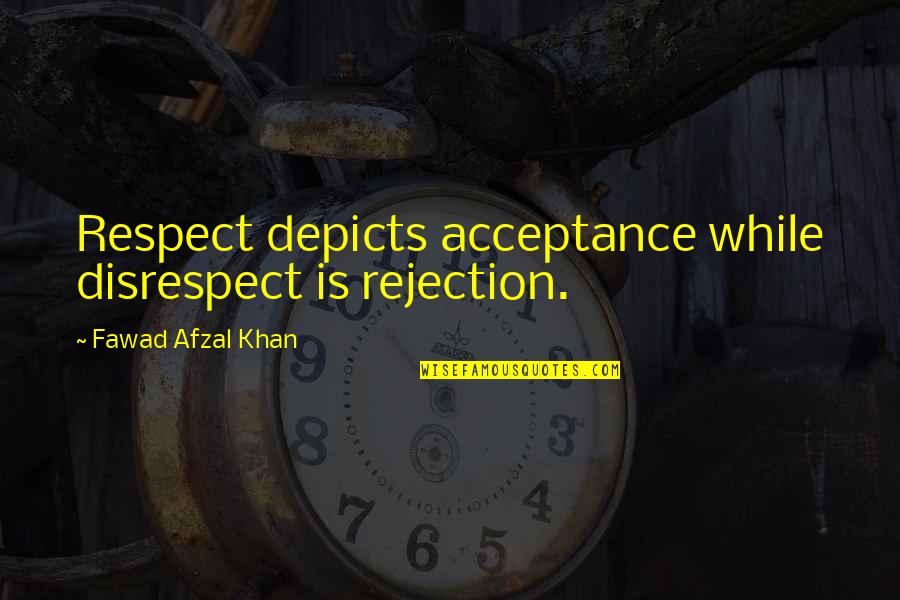 Mr Kimchi Modern Korean Quotes By Fawad Afzal Khan: Respect depicts acceptance while disrespect is rejection. Mr Kimchi Modern Korean Quotes By Fawad Afzal Khan: Respect depicts acceptance while disrespect is rejection.