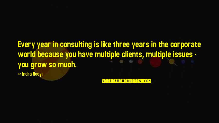 Mr Robot Leon Quotes By Indra Nooyi: Every year in consulting is like three years