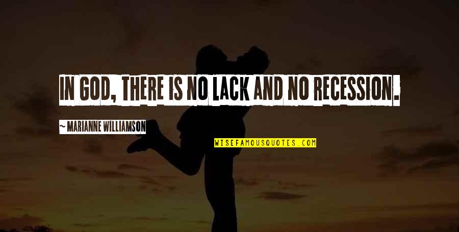 Mrgtradeforex Quotes By Marianne Williamson: In God, there is no lack and no