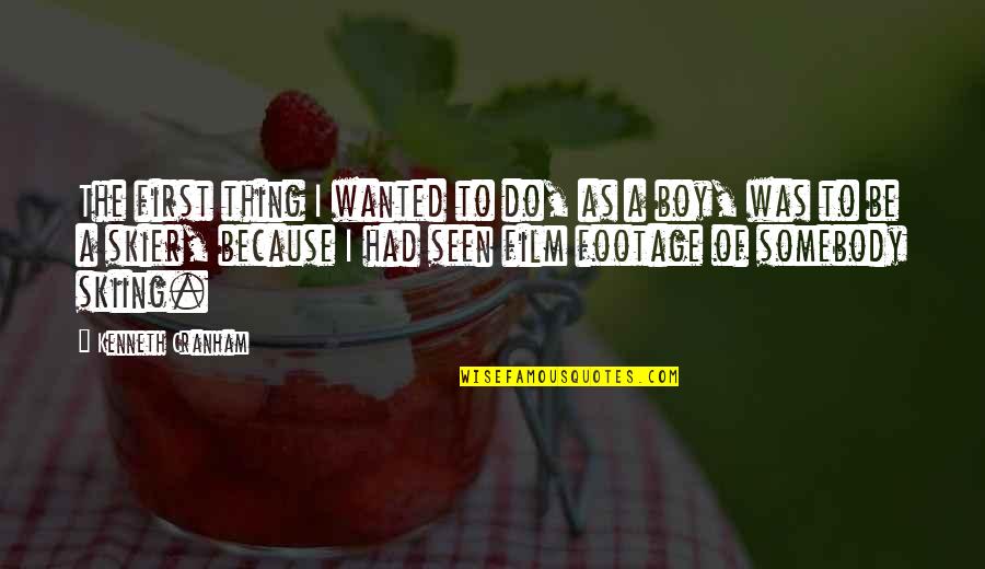 Mrkimash Quotes By Kenneth Cranham: The first thing I wanted to do, as