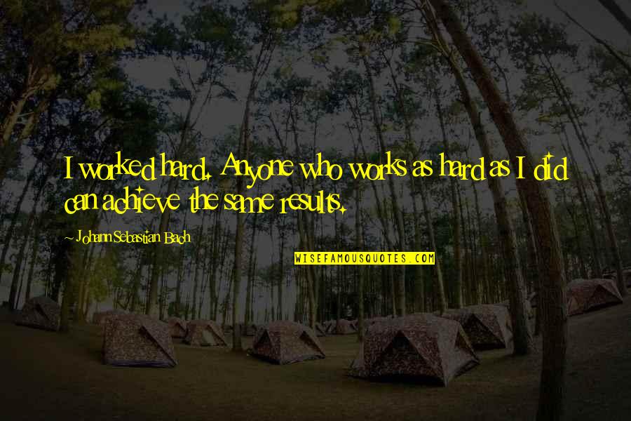 Mts Stock Quote Quotes By Johann Sebastian Bach: I worked hard. Anyone who works as hard Mts Stock Quote Quotes By Johann Sebastian Bach: I worked hard. Anyone who works as hard