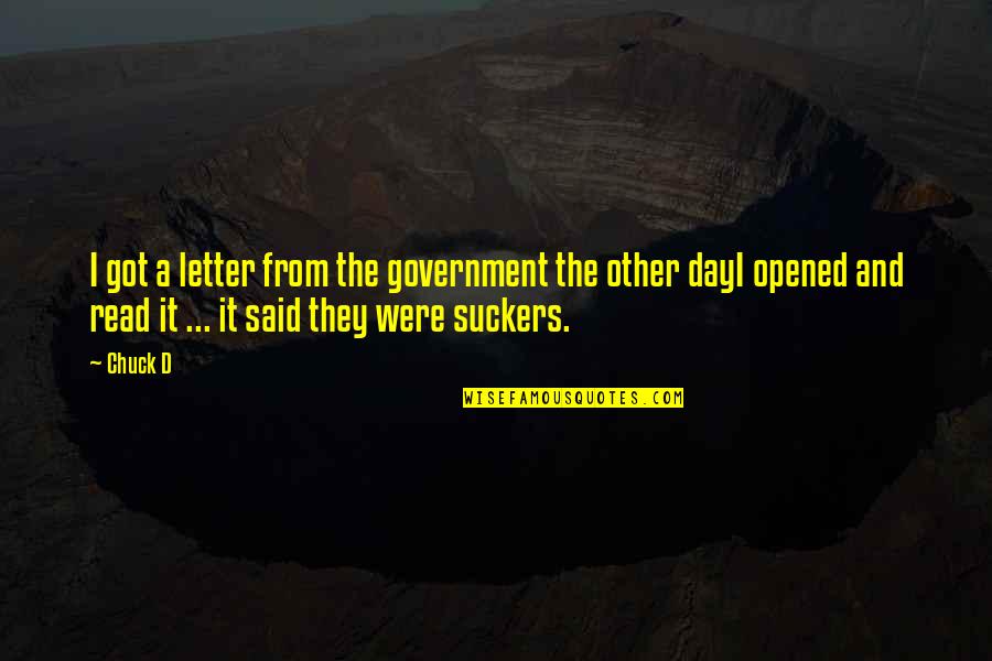 Multilingualism In Education Quotes By Chuck D: I got a letter from the government the Multilingualism In Education Quotes By Chuck D: I got a letter from the government the