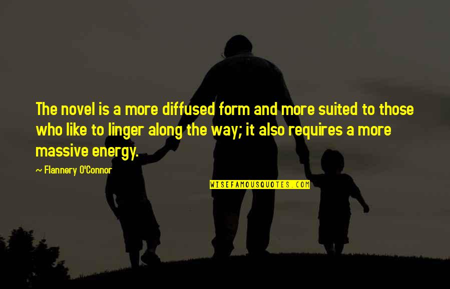 Mungo's Quotes By Flannery O'Connor: The novel is a more diffused form and Mungo's Quotes By Flannery O'Connor: The novel is a more diffused form and