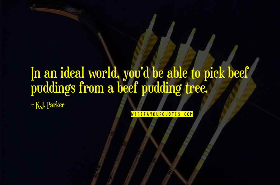 Murky Path Quotes By K.J. Parker: In an ideal world, you'd be able to