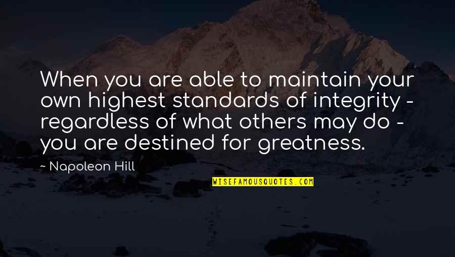 Murugesu And Neelakandan Quotes By Napoleon Hill: When you are able to maintain your own Murugesu And Neelakandan Quotes By Napoleon Hill: When you are able to maintain your own